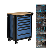 Prix compétitif pour un chariot à outils en métal avec 7 tiroirs, armoire à outils, chariot à outils roulant avec ensemble d'outils
