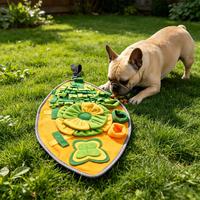 Tapis de jeu classique en feutre pour chien, pour la recherche de nourriture, l'entraînement et la distribution de friandises cachées