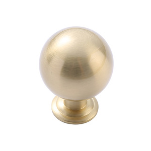Pomo Redondo de Latón Jiehao para Muebles, Estilo Chino, Duradero, para Armario - Product Image 1