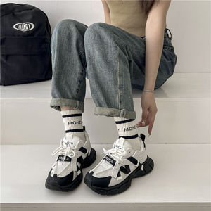 <span class=keywords><strong>Sneakers</strong></span> con Piattaforma da Donna Estate 2023, Scarpe Casual Chunky, Scarpe da Ginnastica alla Moda in Mesh Stile Dad Shoes, Scarpe da Corsa Femminili - Product Image 5