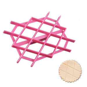 <span class=keywords><strong>Emporte</strong></span>-pièces carrés en plastique pour la décoration de gâteaux, outils de pâtisserie pour glaçage et biscuits, vente en gros - Product Image 6