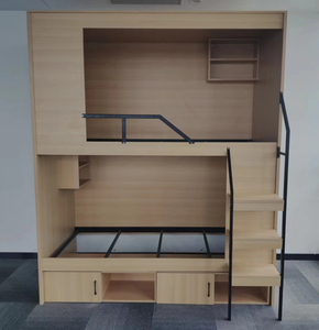 เตียงสองชั้นแบบแคปซูลสำเร็จรูปราคาโรงงานจากจีนสำหรับเกสต์เฮาส์ - Product Image 1