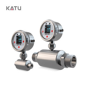 KATUステンレス鋼OEM下水廃水伝導液体流量計デジタル磁気電磁流量計 - Product Image 6