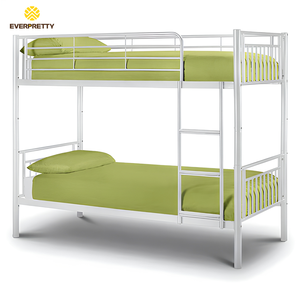 Camas Literas Metálicas Plegables, Muebles Escolares, Camas para Dormitorios, Estructura de Cama Metálica con Escalera para Estudiantes, Trabajadores, Apartamentos Pequeños, <span class=keywords><strong>Hostales</strong></span>, CE - Product Image 2