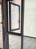 Mosquitera Magnética para Ventana Abatible, Malla de Acero Inoxidable, Diseño Moderno, para Apartamento, Dormitorio, Baño, Puerta de Vidrio, Cortina