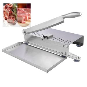 하이 퀄리티 스테인레스 스틸 냉동 고기 절단기 가정용 손 뼈 쵸퍼 및 효율적인 육류 가공을위한 슬라이스 기계 - Product Image 2