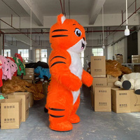 En stock – Costume de mascotte gonflable Tigre 2m/2,6m/3m – Fabricant sur mesure – Vêtements de cosplay