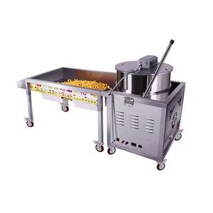 Grote Capaciteit En Hoge Efficiënte Robo Industriële Gas Popcorn Making Machine