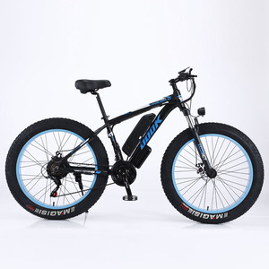 Vélo de montagne électrique Dook 48V 750W avec moteur arrière, pneus larges, tout-terrain, pour adultes - Product Image 4