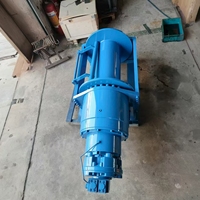 Grue de chantier équipée d'un treuil hydraulique avec frein, abaissement libre