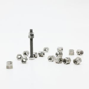 Tuerca de bloqueo Industrial SAPER, tuerca de bloqueo automático de inserción de nailon hexagonal de acero inoxidable, tuerca de bloqueo hexagonal de alta resistencia para sujetadores mecánicos - Product Image 1