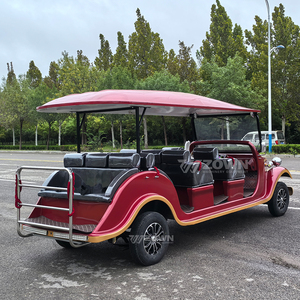 Coche clásico eléctrico de envío rápido para Resort Shuttle Retro Vintage Car Sightseeing Vehicle en venta - Product Image 5