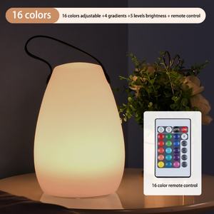 Lámpara de Mesa Portátil para Exteriores, Multifuncional, con Energía Solar, LED, para Camping y Jardín - Product Image 2