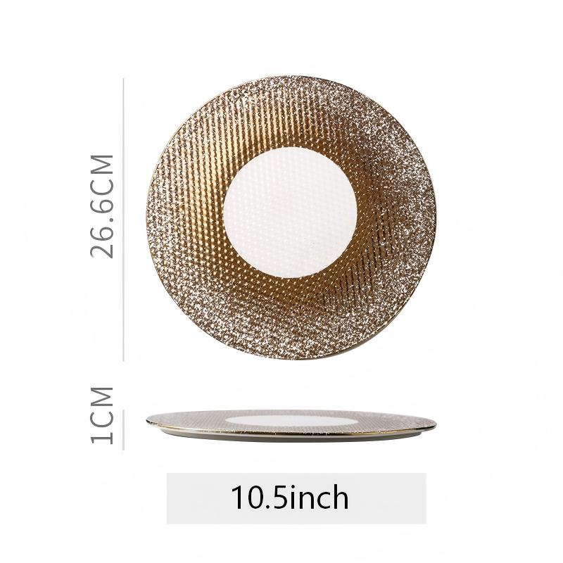 Disque Xingye entièrement doré de 10,5 pouces - Or