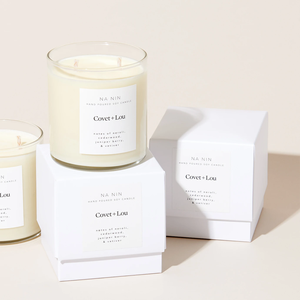 Boîte d'emballage de bougies carrées, en papier kraft, avec nœud <span class=keywords><strong>papillon</strong></span> et insertion de mousse, 10 pièces - Product Image 4