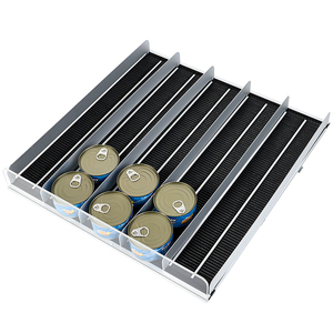 <b>Drink</b> Pusher Bottle Organizer Gravity Feed Roller Slides <b>Shelf</b> Pusher System for Refrigerator <b>Shelf</b> Glides Supermarket <b>Shelves</b> - Product Image 3