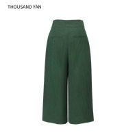 Ensemble 2 pièces pour femmes en soie de mûrier 100% - Haut sans manches à col rond et pantalon large - Tenues élégantes décontractées