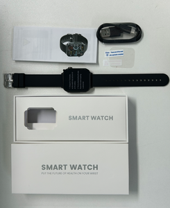 Smartwatch V96 Rettangolare, Braccialetto Intelligente con App Da <span class=keywords><strong>Fit</strong></span>, Schermo HD Grande da 1,83 Pollici, Ricarica Type-C, Corona Rotante, Monitoraggio della Salute, Chiamate BT - Product Image 6