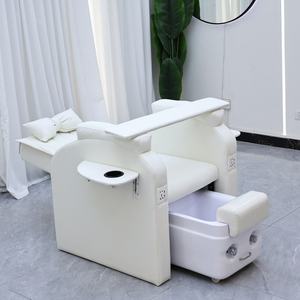 Sillón de Pedicura Moderno, Sillón de Salón de Belleza y Spa, Lujoso Sillón de Masaje y Baño de Pies sin Ductos - Product Image 2