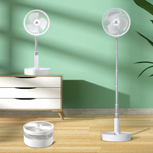 Mini Ventilador USB Portátil, Batería Recargable <span class=keywords><strong>de</strong></span> 7200 mAh, Ventilador Eléctrico <span class=keywords><strong>de</strong></span> Pie, Plegable, Telescópico, con Soporte <span class=keywords><strong>de</strong></span> Escritorio para el Hogar - Product Image 6