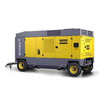 Atlas Copco 10Bar 1712cfm Kompresor Udara Diesel Aliran Udara Besar