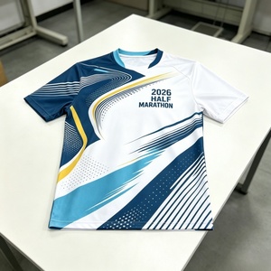 Yingtenidi Custom Full All Over Print T Shirt Custom Sports Quick Drying Sublimation T-shirt Company <strong>Work</strong> Clothing Men's <strong>Tshirt</strong> - Product Image 4