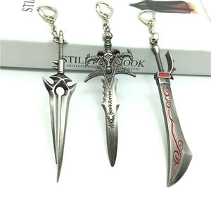 Llavero de Metal con Diseño de <span class=keywords><strong>Arma</strong></span> de Juego, Colgante de Frostmourne - Product Image 3