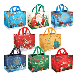 Sacs de courses réutilisables en tissu non tissé pour supermarché, avec logo personnalisé, pliables, pour les courses, avec poignées renforcées au fond, sac antique - Product Image 2