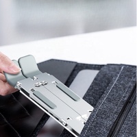 Support pour ordinateur portable en aluminium à hauteur réglable Support pour ordinateur portable portable de bureau Support pour ordinateur portable