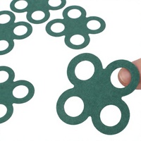 Joint isolant basse tension en papier de poisson, forme personnalisée, anneau isolant électrique pour batterie, papier d'orge des Highlands pour pack de batteries