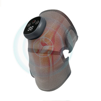 Huifan Kniemassagegerät mit Wärme und Vibration, Heizkissen für Knie, Schulter, Ellbogen, Beheizte Kniebandage für Arthritis mit Massage