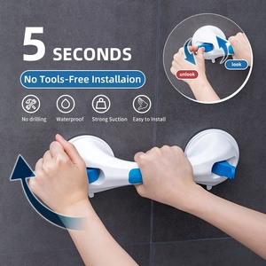 Taili phòng tắm an toàn lấy thanh vòi hoa sen di động hỗ trợ xử lý lan can siêu <span class=keywords><strong>Grip</strong></span> hút chân không Tường Gắn kết mạnh mẽ - Product Image 2