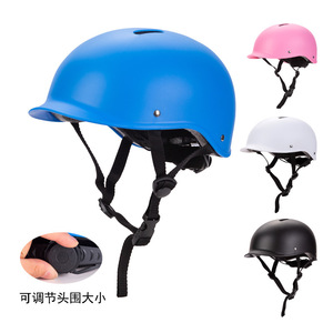 Casque de vélo pour enfants noir mat 16-20 aérations respirantes protection sportive extérieure - Product Image 2