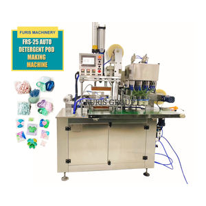 Machine d'emballage de détergent 3-en-1 pour capsules de lessive, gel liquide, perles de savon, sacs électriques automatiques PLC - Product Image 1