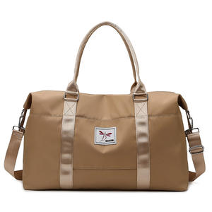 Bolsa de lona Oxford ligera de alta calidad para mujer, bolsa de viaje y yoga informal con logotipo personalizado, estilo Simple - Product Image 6