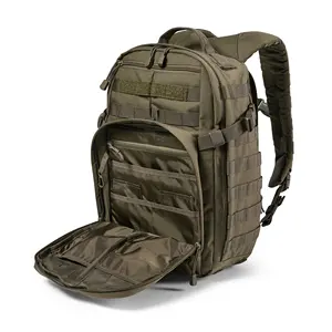 Pequeno 24 Litros 16 Compartimentos Camuflagem Estilo zíper Multi compartimentos Mochila tática acolchoada