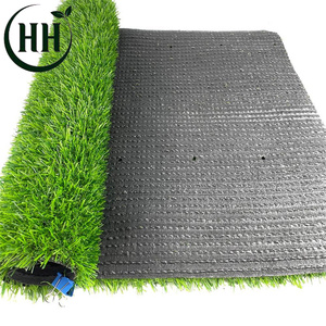 Trang trí ngoài trời cảnh quan màu xanh lá cây màu giả nhựa thường Xanh tổng hợp cỏ nhân tạo Turf - Product Image 4
