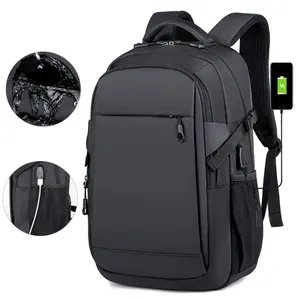 Custom buy waterproof Men's business anti theft school mochilas USB new laptop trolley Computer bag travel backpacks for women