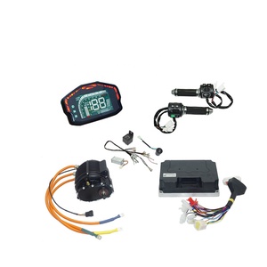 มอเตอร์ Big Power QS165 12000W 12KW 72V 60H PMSM แบบขับเคลื่อนกลางพร้อมเฟือง 14T พร้อมคอนโทรลเลอร์ ND72890 และชุดสายไฟ - Product Image 4