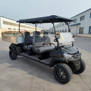 Carrito <span class=keywords><strong>de</strong></span> <span class=keywords><strong>Golf</strong></span> <span class=keywords><strong>de</strong></span> 4 Plazas, Homologado para Calle, Todoterreno, <span class=keywords><strong>de</strong></span> Lujo, con Batería <span class=keywords><strong>de</strong></span> Litio, Eléctrico - Product Image 2