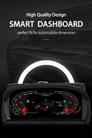Panel de Instrumentos Inalámbrico con CarPlay y Android Auto para BMW Serie 1 E81 E82 E87 E88, Nuevo Panel de Instrumentos LCD, Velocímetro