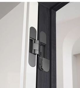 Chất lượng cao 180 độ 3D có thể điều chỉnh gấp vô hình ẩn giấu cửa bản lề mạ điện nhiệm vụ nặng nề hiện đại cho bán buôn - Product Image 5