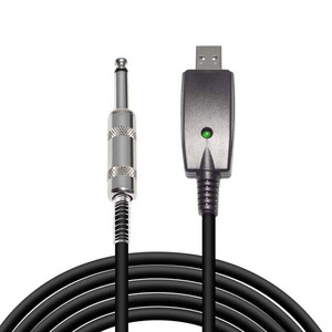 Cavo per Strumenti Musicali 3M da USB a <span class=keywords><strong>Jack</strong></span> 6.3mm per Chitarra e Basso - Product Image 4