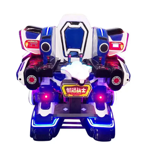 Parc d'attractions Tour de luxe sur batterie électrique Marche <span class=keywords><strong>Robot</strong></span> manèges jouet voiture roi bataille pour enfants et adultes - Product Image 1