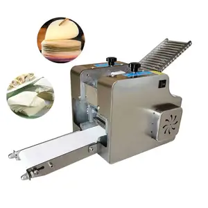 Automatic Mini Flour Tortilla Maker Arabic Pita Bread Dumpling Empanada Disc Wrapper Dough Making Machine