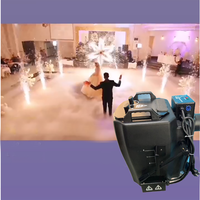 Machine à brouillard de glace sèche DJ 6000W pour mariage, scène, fête, avec tuyau de sortie – Effet de fumée Nimbus à faible densité
