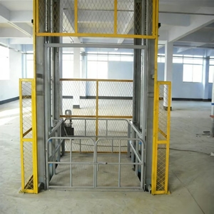 Plateforme élévatrice verticale robuste à rail hydraulique pour marchandises, usage intérieur/<span class=keywords><strong>extérieur</strong></span>, pour entrepôt et garage - Product Image 2