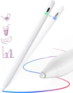 Smart Dual Stylus Pen Modo Universal Android Pen Palm Rejeição Modo para iPad com logotipo