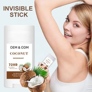 OEM personalizado 75g higiene femenina desodorante Stick para mujeres planta fórmula botín opción recargable - Product Image 4