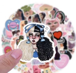 Neue Melanie Singer Graffiti-Aufkleber zur Dekoration von Koffern, Handys und Skateboards, Personalisierte Sticker im Großhandel - Product Image 3